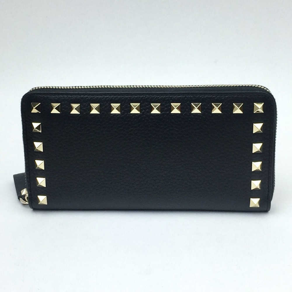 VALENTINO Rockstud Continental Leather wallet - Picture 6 of 13